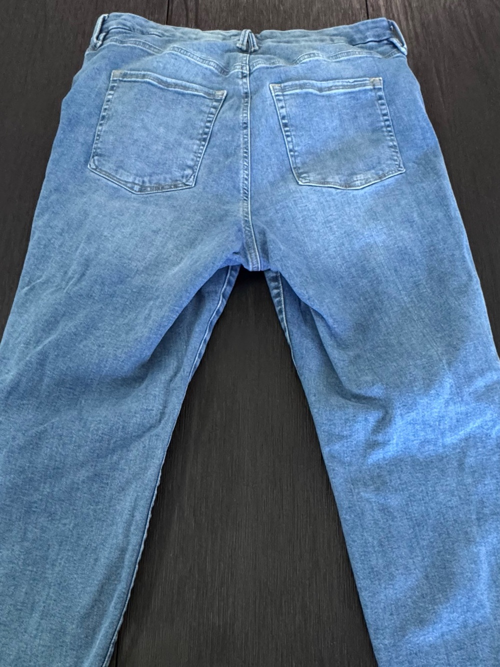 Good American Jeans Womens 14 18 Cotton Raw Hem Skinny Always Fits Good Waist - Picture 7 of 12